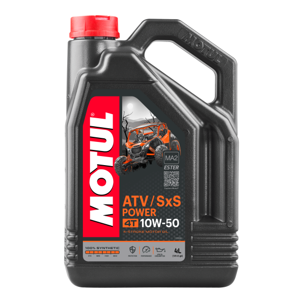 MOTUL Motul Synthetic Oil ATV-SXS Power 10W50 4T 4 Litres